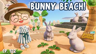 A front yard and BEACH filled with ANIMALS 🌴 Lets Play ACNH 122 [upl. by Sorac]