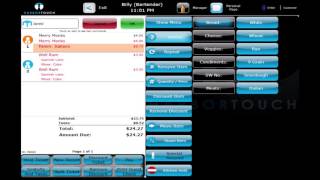 Harbortouch Elite II Hospitality Free Touchscreen POS Merchant Demo Video 2016 [upl. by Sebbie925]