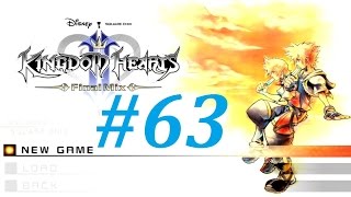 Kingdom Hearts 2 Final Mix Walkthrough 63 Lexaeus amp Marluxia Boss Battles [upl. by Eellehs]