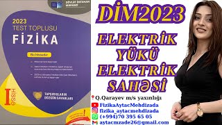 Elektrostatik sahədə görülən iş Ekvipotensial səthlər Potensiallar fərqi DİM 2023 FİZİKA TT [upl. by Eelnayr221]