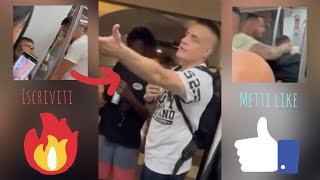 CICALONE E I SUOI FERMANO A AGGREDISCONO UN BORSEGGIATORE IN METRO 👊🏼💥 SBATTENDOLO FUORI A SBERLE [upl. by Ruhtra133]