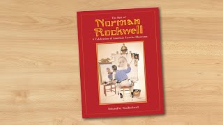 The Best of Norman Rockwell book flip [upl. by Eidson]