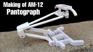 How to make pantograph for model Locomotive realistic RFSHUBHAM [upl. by Jurgen]