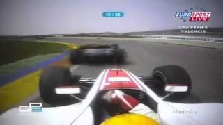 Lewis Hamilton GP2 Overtakes [upl. by Colton]