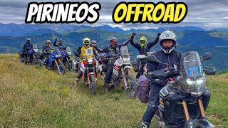 🤢AFRICA TWIN PESA DEMASIADO para estas PISTAS de PIRINEOS RUTA OFFROAD  MIRADORES de ORDESA en 4x4 [upl. by Nnairda]