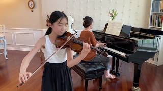 Anna Lee 12 Kabalevsky  Violin Concerto in C major Op48 [upl. by Guise]