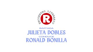 Julieta Dobles es entrevistada por Ronald Bonilla en quotEncuentro Literarioquot en La Revista CR [upl. by Dionis]