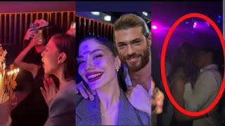 Last minuteCan Yaman Kissed Demet Özdemir at Birthday Bash [upl. by Orran]