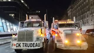 🔴LIVE Ottawa  Freedom Convoy 2022 Day 1  Parliament Hill  Friday Jan 28 pt 4 [upl. by Ettesoj]