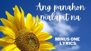 ANG PANAHON MALAPIT NA  MINUS ONE  KARAOKE  JERAMIE SANICO [upl. by Corsiglia]