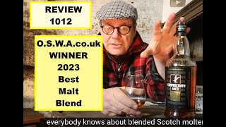 ralfy review 1012  Campbeltown Loch Malt Blend OSWA winner 2023 [upl. by Nylarac]