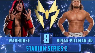 FULL Matches ft Jordynne Grace Warhorse Brian Pillman Jr Brain Cage amp More  Warrior Wrestling [upl. by Ceporah]