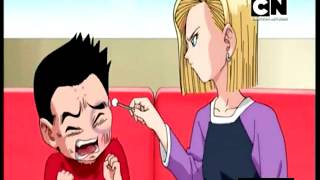 Android 18 treats Krillins wounds  Dragon Ball Super BangZoom English Dub [upl. by Tull]