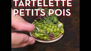 La tartelette de petits pois dArnaud Lallement [upl. by Gavini]