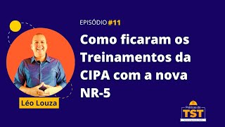 Praticas do TST 11  Como ficaram os Treinamentos da CIPA com a nova NR5 [upl. by Jammin93]