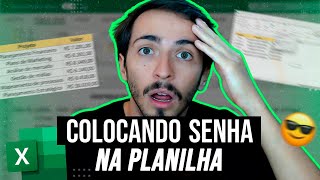 Como colocar senha em Planilha do Excel  Aprenda a fazer [upl. by Tocci353]