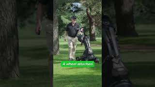 Weve tested all the different motorized push carts and this is the best one golf golfproducts [upl. by Lorrad]