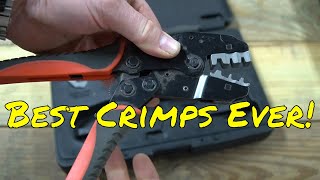 What are the Best Crimping Tools for Wiring Projects The Perfect Terminal Crimper for the DIYer [upl. by Adirem]