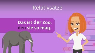 Relativsätze einfach erklärt  Deutsch [upl. by Nnaeirb]