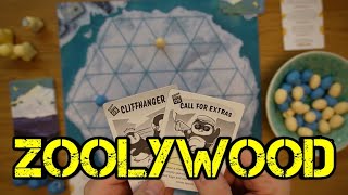 Zoolywood  Regelübersicht  Review  Boardgame Digger [upl. by Viradis]