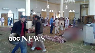 More than 300 killed after mosque terror attack in Egypt [upl. by Ormand]