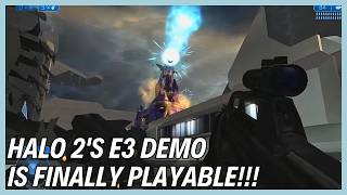 The Halo 2 E3 Demo Is Now FULLY PLAYABLE [upl. by Oileve669]