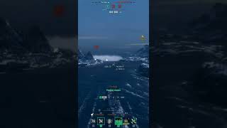 OneShot Wonder Sinops Perfect Salvo Against Repulse  World of Warships worldofwarships shorts [upl. by Honan]