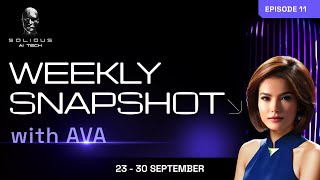 AI Tech Weekly Snapshot with AVA  September 30 [upl. by Yelhsa353]