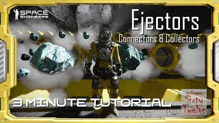 Ejectors  Space Engineers 3 Minute Tutorial [upl. by Hermie]