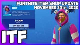 Fortnite Item Shop NEW ONESIE SET November 30th 2020 Fortnite Battle Royale [upl. by Panter835]