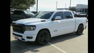 2020 Ram 1500 Lone Star Crew Cab 4x2 57 Box  Brenham T [upl. by Auhsuj]