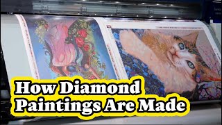 Exclusive Tour Inside The Diamond Art Club Factory [upl. by Bacchus]