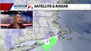 WPRI 12 Weather Alert 12724 Light Snow Accumulations Overnight Milder and Drier Sunday [upl. by Nnarual]