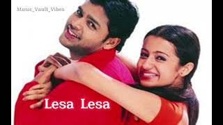 Lesa Lesa Song  Lesa Lesa Movie tamil [upl. by Selwin]