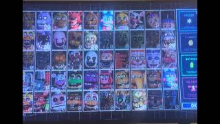 I did it All Bonnies 720  Ultimate Custom Night [upl. by Novat]