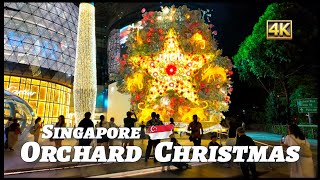 Orchard Road Christmas LightUp 2024  Singapores Magical Holiday Wonderland xiaoqiangwalker [upl. by Jenkins730]