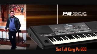 🔴 Korg Pa 600 Demo Set Full  Viorel de la Barlad [upl. by Iny]