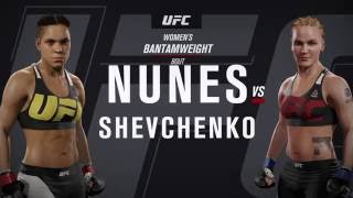 UFC 2  Nunes vs Shevchenko Ranked calexman vs Klytar [upl. by Pellegrini]