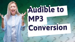 Can VLC convert Audible to MP3 [upl. by Suu]