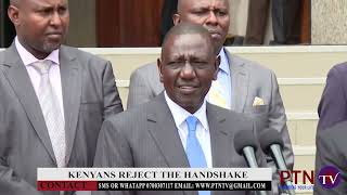 Handshake Rejected by Kenyans as Raila and Ruto Plan to Meet Shareholders in Secret news [upl. by Tay]