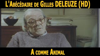 LAbécédaire de GILLES DELEUZE A comme Animal HD [upl. by Ledba332]