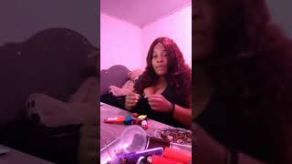 Get Ready with me amp relax livestream smoking💨 vlog part 1 🎥 kemberlylivestreamvloglivegrwmmood [upl. by Einwahr417]