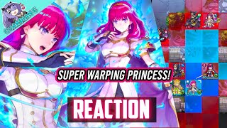 FEH WARP PRINCESS EMBLEM CELICA Trailer Reaction amp First Impression FEHeroes [upl. by Arutek89]