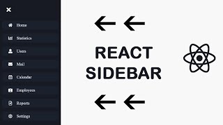 Criando Sidebar com ReactJS Styled Components React Icons [upl. by Ydniahs322]