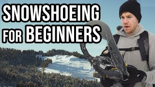 Snowshoeing for beginners First time experience [upl. by Tobe]