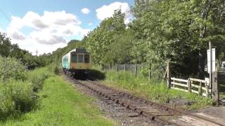 Summer Sunday Scenes BR Class 121 DMU 121032 On The Wensleydale Railway  28062015 [upl. by Asserac102]