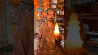 Genius Man Making Elegant Lamp From Himalyan Salt Block [upl. by Anyal]