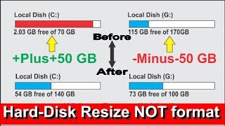 How to Resize Partition windows 7 without Losing data [upl. by Noreen]