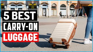 Best CarryOn Luggage 2024  Top 5 Picks [upl. by Tomasina436]