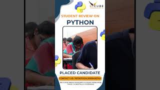 Python student review 2024  V Cube  Best Python coaching institutes in KPHB  Hyderabad [upl. by Leinaj]